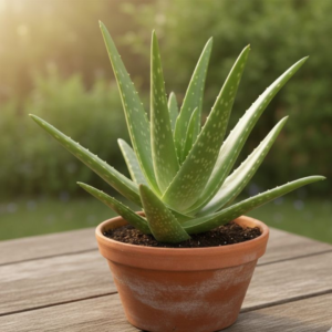 Aloe Vera Plant (Natural Medicinal Succulent)